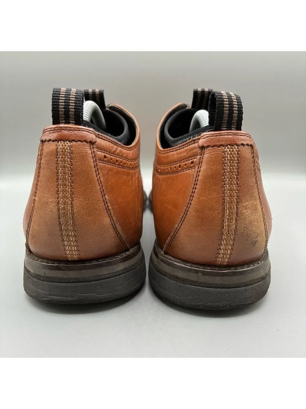 Cole Haan Holland Long Wing Oxford Men’s 10.5 M Brown Leather C31354